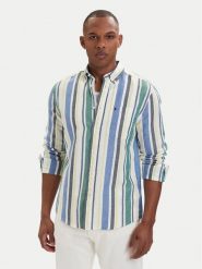 Tommy Hilfiger Koszula MW0MW42454 Kolorowy Regular Fit. Koszule Tommy Hilfiger, m, bez wzorów, z bawełny, bez kołnierzyka, bez ramiączek. Za 409.99 zł.