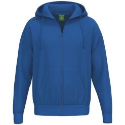 Niebieska kurtka z kapturem Erima Ts. Niebieskie kurtki Erima, m, bez wzorów, z bawełny, z kapturem. Za 313.99 zł.