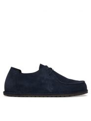 Birkenstock Półbuty Utti Lace Low 1031468 Granatowy. Niebieskie eleganckie półbuty Birkenstock, bez wzorów, ze skóry, bez obcasa, bez zapięcia. Za 719.99 zł.