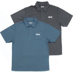 Koszulka sportowa męska Harrows Premier Polo. Niebieskie koszulki polo Harrows, m, bez wzorów, bez kołnierzyka, bez ramiączek. Za 532.21 zł.