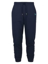 U.S. Polo Assn. Spodnie dresowe w kolorze granatowym rozmiar: L. Niebieskie spodnie materiałowe U.S. Polo Assn., na co dzień, l, bez wzorów, z bawełny. Za 149.31 zł.