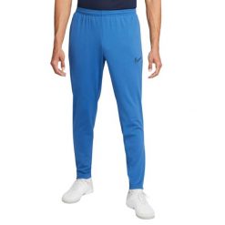 Spodnie sportowe męskie Dri-FIT Academy Pants. Niebieskie spodnie treningowe długie Nike, m, bez wzorów, z dresówki. Za 119.99 zł.