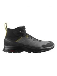 SALOMON Buty trekkingowe "Ardent Mid Gore-Tex®" w kolorze czarno-szarym rozmiar: 44. Czarne buty trekkingowe Salomon, bez wzorów, z gore-texu, bez zapięcia. Za 343.24 zł.