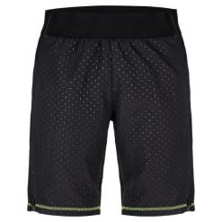 Męskie spodenki outdoorowe Loap Uxibor czarne 2xl. Czarne szorty LOOP, m, bez wzorów, sportowe. Za 182.99 zł.