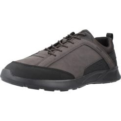 Buty GEOX U SANZIO Brązowy. Brązowe buty turystyczne Geox, bez wzorów, z syntetyku, bez zapięcia, na fitness i siłownię. Za 281.99 zł.