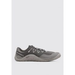 Buty do biegania męskie, Trail Glove 7. Szare buty do biegania Merrell, bez wzorów, bez zapięcia, do biegania. Za 549.99 zł.