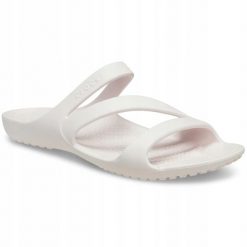 Klapki Dla Dorosłych Crocs Kadee II. Czerwone klapki Crocs, z materiału. Za 119.99 zł.