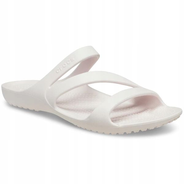 Klapki Dla Dorosłych Crocs Kadee II. Czerwone klapki Crocs, z materiału. Za 119.99 zł.