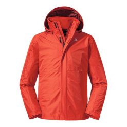 Kurtka trekkingowa męska Schöffel Gmund. Czerwone kurtki Schöffel, m, bez wzorów, bez kaptura. Za 499.99 zł.