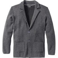 Marynarka dzianinowa Regular Fit bonprix szary melanż. Marynarki marki bonprix, melanż, z dzianiny. Za 59.99 zł.