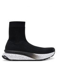 EA7 Emporio Armani Sneakersy X8Z057 XK430 K485 Czarny. Czarne buty sportowe casual EA7 Emporio Armani, bez wzorów, z materiału, bez zapięcia. Za 459.99 zł.