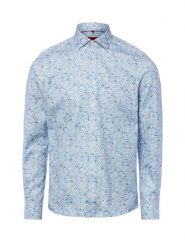 Finshley & Harding koszula biznesowa Mężczyźni Slim Fit Bawełna niebieski, 40. Niebieskie koszule Finshley & Harding, m, bez wzorów, z bawełny, bez kołnierzyka, bez ramiączek. Za 199.95 zł.