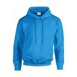 Bluza z kapturem Gildan Heavy Blend ®. Niebieskie bluzy z kapturem GILDAN, xl, bez wzorów, z bawełny, z kapturem. Za 82.40 zł.