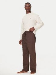 Tommy Hilfiger Spodnie materiałowe UM0UM03689 Brązowy Relaxed Fit. Brązowe spodnie materiałowe Tommy Hilfiger, m, bez wzorów, z bawełny. Za 379.99 zł.
