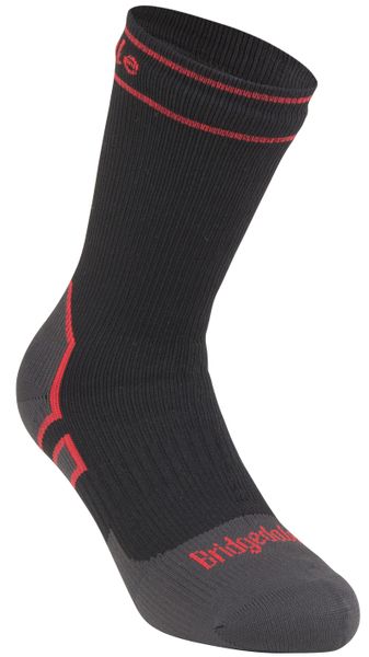 BRIDGEDALE Skarpety STORMSOCK HEAVY BOOT-XL ( 48+)-Czarny. Czarne skarpetki sportowe Bridgedale, bez wzorów, z lycry. Za 179.45 zł.