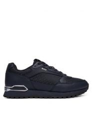 BOSS Sneakersy Parkour-L 50568574 Granatowy. Niebieskie buty sportowe casual Boss, bez wzorów, ze skóry, bez zapięcia. Za 849.99 zł.