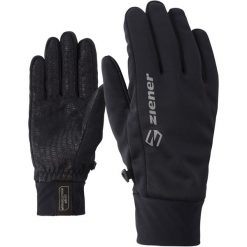 Rękawiczki zimowe Ziener Irios GTX INF Touch. Czarne rękawiczki Ziener, na zimę, bez wzorów. Za 135.99 zł.