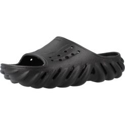 Sandały CROCS ECHO SLIDE Czarny. Czarne sandały Crocs, z gumy, bez zapięcia. Za 263.99 zł.