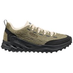 Buty trekkingowe Keen Jasper Zionic. Zielone buty trekkingowe Keen, bez wzorów, bez zapięcia. Za 774.50 zł.
