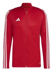Adidas Kurtka sportowa "Tiro 23" w kolorze czerwonym rozmiar: M. Czerwone kurtki treningowe Adidas, m, bez wzorów, bez kaptura, outdoorowe. Za 100.75 zł.