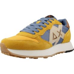 Buty SUN68 JAKI BICOLOR Żółty. Żółte buty trekkingowe SUN68, bez wzorów, ze skóry, bez zapięcia, trekkingowe. Za 396.99 zł.