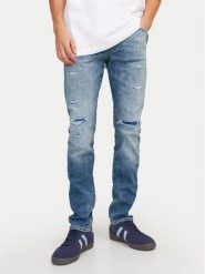 Jack&Jones Jeansy Glenn 12253296 Niebieski Slim Fit. Niebieskie jeansy Jack&Jones, m. Za 99.99 zł.