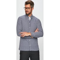 Tommy Hilfiger - Koszula. Niebieskie koszule Tommy Hilfiger, m, bez wzorów, z bawełny, bez kołnierzyka, bez ramiączek. W wyprzedaży za 229.90 zł.