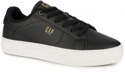 Męskie buty sneakersy trampki sportowe niskie ekoskóra GAP PORTLAND. Czarne trampki GAP, l, bez wzorów, bez zapięcia. Za 179.00 zł.