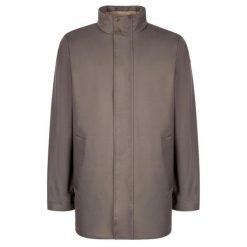 Kurtka GEOX M VINCIT Szary. Szare kurtki Geox, m, bez wzorów, z tkaniny, bez kaptura. Za 570.99 zł.