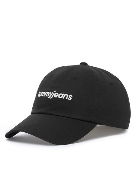 Tommy Hilfiger Czapka z daszkiem Tjm Script AM0AM14455 Czarny. Czarne czapki z daszkiem Tommy Hilfiger, bez wzorów, z bawełny. Za 129.99 zł.