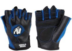 Mitchell Rękawiczki treningowe - Czarny/Niebieski. Czarne rękawiczki GORILLA WEAR, bez wzorów, z bawełny. Za 178.00 zł.