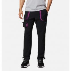 Spodnie Columbia Powder Keg Stretch Cargo. Czarne spodnie materiałowe Columbia, na co dzień, m, bez wzorów, z dresówki, casualowe. W wyprzedaży za 416.00 zł.