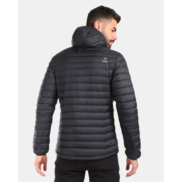 Kurtka puchowa Kilpi Pyramiden. Czarne kurtki Kilpi, xl, bez wzorów, z nylonu, bez kaptura. Za 731.89 zł.