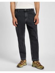 LEE MĘSKIE SPODNIE JEANSOWE CARPENTER BLACK STONE 112355778 L75K015943. Czarne jeansy Lee, l. Za 179.99 zł.