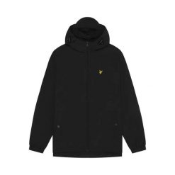 Kurtka z kapturem Lyle & Scott. Czarne kurtki LYLE AND SCOTT, m, bez wzorów, z kapturem. W wyprzedaży za 409.00 zł.