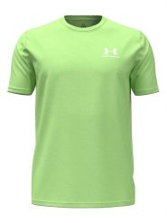 Under Armour Koszulka "Sport Style" w kolorze zielonym rozmiar: M. Zielone bezrękawniki Under Armour, bez wzorów, z bawełny, bez ramiączek. Za 85.95 zł.