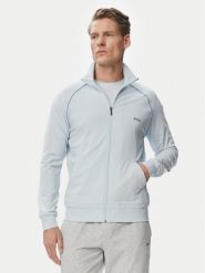 BOSS Bluza Mix&Match 50515307 Niebieski jasny Regular Fit. Niebieskie bluzy Boss, m, bez wzorów, z bawełny, bez kaptura. Za 279.99 zł.