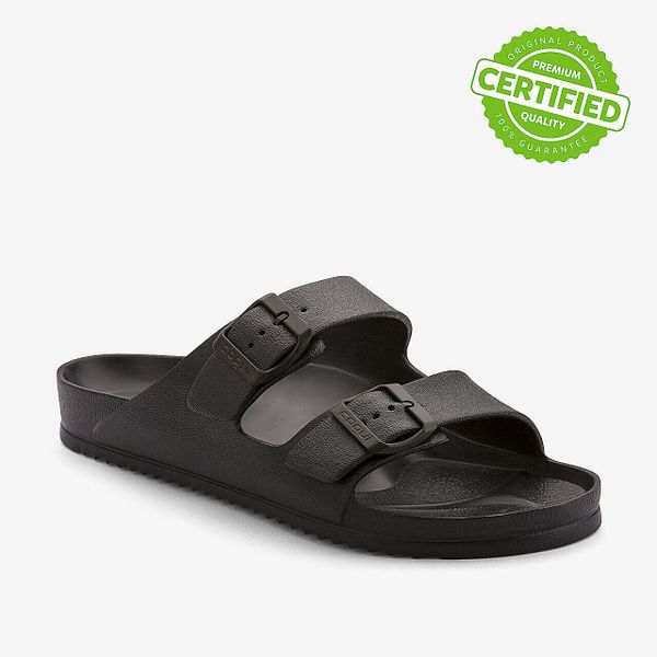 Klapki męskie Coqui. Czarne klapki Coqui, z materiału. Za 129.99 zł.