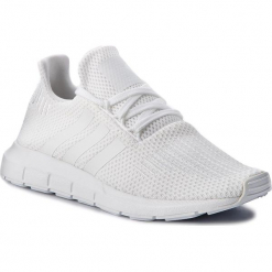 Buty adidas - Swift Run B37725 Ftwwht/Ftwwht/Cblack. Białe buty sportowe casual marki Adidas, z materiału. W wyprzedaży za 269.00 zł.