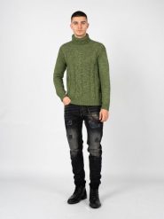 Xagon Sweter | A23081S1010B | Mężczyzna | Zielony. Zielone swetry nierozpinane Xagon, m, bez wzorów, z wełny, bez kołnierzyka, bez ramiączek. W wyprzedaży za 499.00 zł.