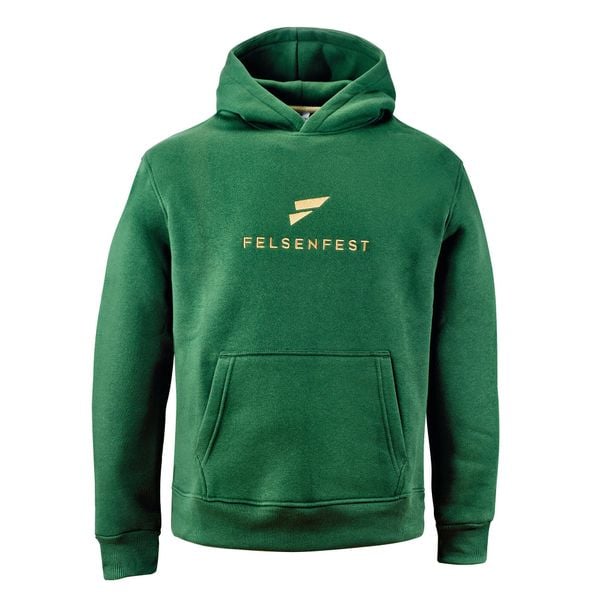 Bluza rozgrzewkowa Slopers. Zielone bluzy FELSENFEST, bez wzorów, z bawełny, bez kaptura. Za 289.99 zł.