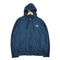 Bluza męska z kapturem i pełnym zamkiem TNF The North Face. Niebieskie bluzy z kapturem The North Face, l, bez wzorów, z kapturem. Za 114.98 zł.
