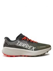 Adidas Buty do biegania Terrex Agravic 3 IG8840 Zielony. Zielone buty do biegania Adidas, bez wzorów, z materiału, bez zapięcia, do biegania. Za 399.99 zł.