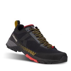 Buty trekkingowe Kayland Tuono. Czarne buty turystyczne Kayland, bez wzorów, z materiału, bez zapięcia, trekkingowe. Za 598.85 zł.
