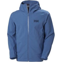 Kurtka przeciwdeszczowa męska Helly Hansen Verglas 3L. Kurtki Helly Hansen, l, bez wzorów, bez kaptura. Za 499.99 zł.