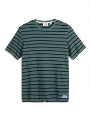 Scotch & Soda Koszulka w kolorze granatowo-zielonym rozmiar: S. Niebieskie bezrękawniki Scotch & Soda, s, bez wzorów, bez kołnierzyka, bez ramiączek. Za 101.70 zł.
