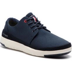 Sneakersy TOMMY HILFIGER - Light Material Mix Lace Up Shoe FM0FM02069 Midnight 403. Buty sportowe casual marki Tommy Hilfiger. Za 539.00 zł.