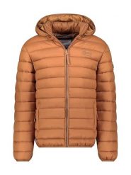 Geographical Norway Kurtka pikowana "Amichoko" w kolorze jasnobrązowym rozmiar: 3XL. Brązowe kurtki Geographical Norway, xl, bez wzorów, bez kaptura. Za 144.24 zł.