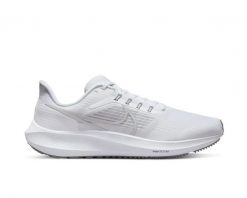 Buty do biegania męskie Nike Air Zoom Pegasus 39. Białe buty do biegania Nike, bez wzorów, bez zapięcia, do biegania. Za 399.99 zł.