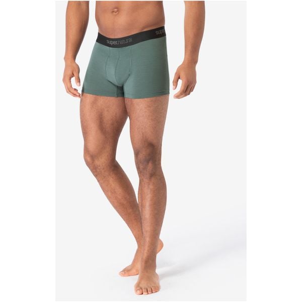Bokserki sportowe męskie SUPER.NATURAL. Zielone bokserki super.natural, m, bez wzorów. W wyprzedaży za 142.99 zł.